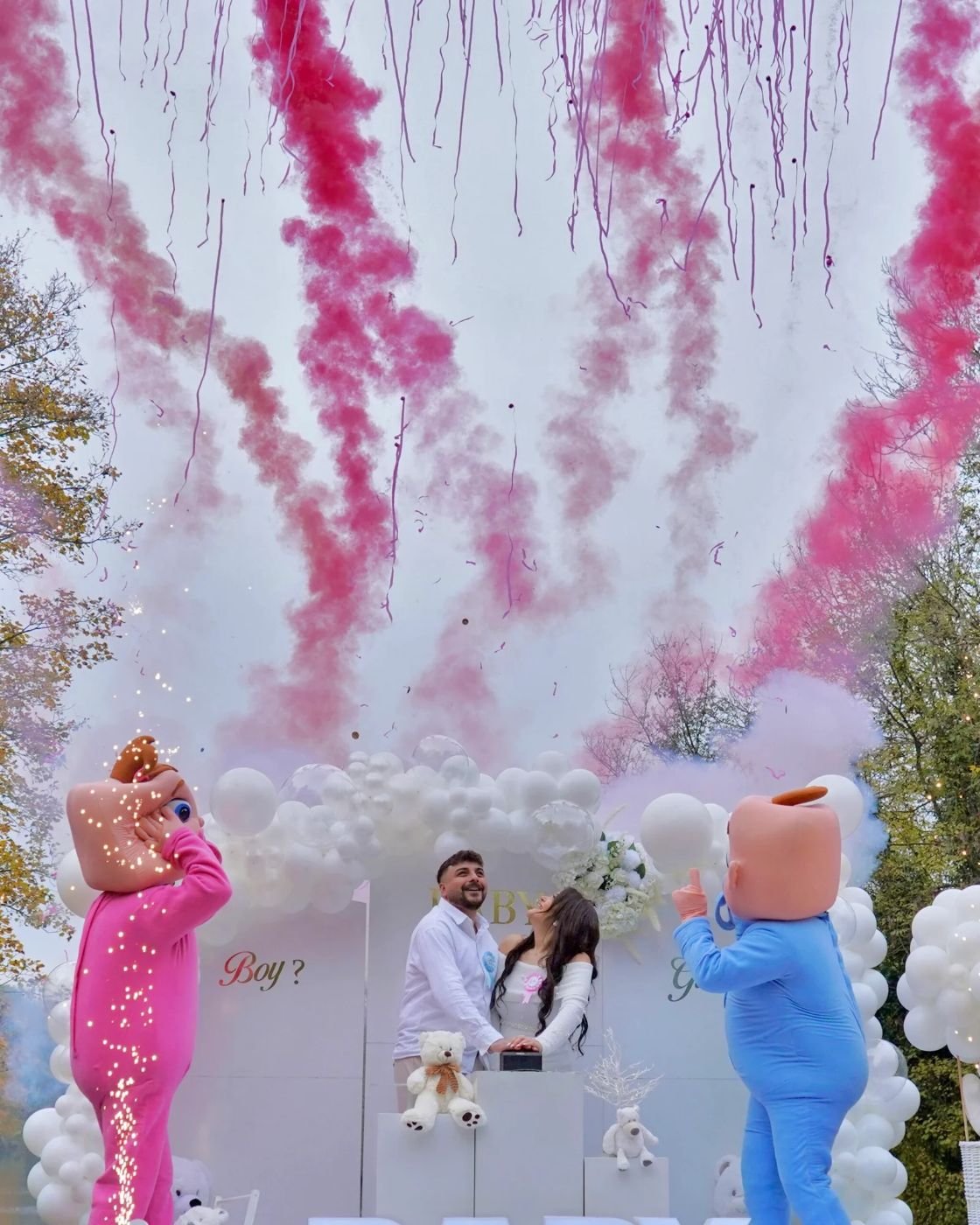 Gender reveal – L'instant de la révélation